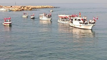 انطلاق مراكب بحرية من الناقورة إلى طرابلس.