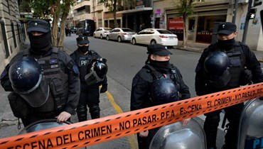 الشرطة الأرجنتينية (أ ف ب).