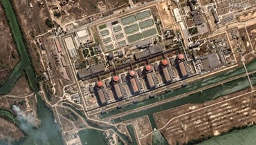 محطة زابوريجيا النووية (أ ف ب).