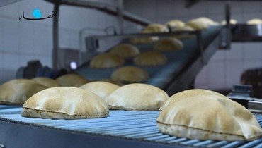 إنتاج الخبز.