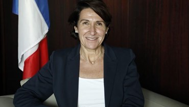 السفيرة الفرنسية في لبنان آن غريو.