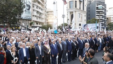 الذكرى الـ40 لاغتيال الرئيس بشير الجميّل في ساحة ساسين (مارك فياض).