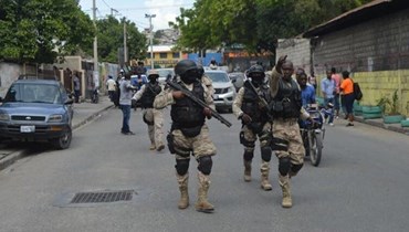 عناصر من شرطة هايتي.