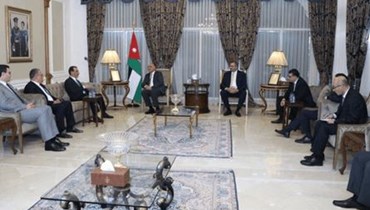 رئيس الحكومة الأردنيّة مع وزراء الزراعة في لبنان وسوريا والعراق والأردن.