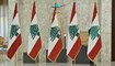 الأعلام اللبنانية في القصر الجمهوريّ (نبيل إسماعيل).