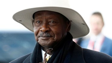  الرئيس الأوغندي يوويري موسيفيني. 