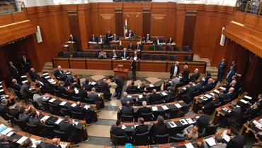 مشهد من جلسة مجلس النواب اليوم (نبيل إسماعيل).