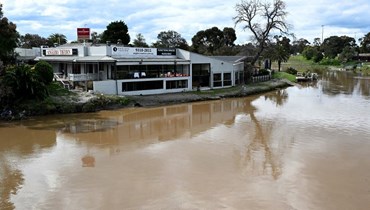 الفيضانات في أوستراليا (أ ف ب).