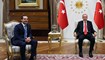 لقاء جمع الحريري وإردوغان في أنقرة اليوم. 