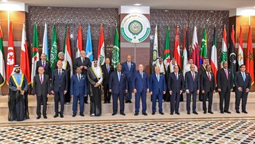 القمة العربية في الجزائر (أ ف ب).