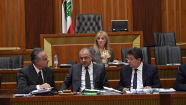 جلسة للّجان المشتركة في مجلس النوّاب (حسام شبارو).