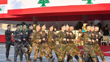 عناصر الجيش في عرض الاستقلال العام الماضي (نبيل اسماعيل).