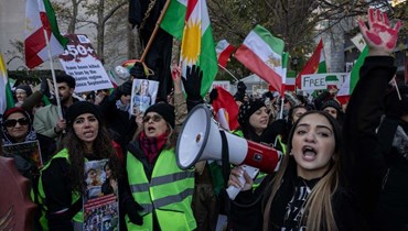 احتجاجات إيران (أ ف ب).
