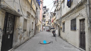 شوارع منطقة النبعة. (تصوير حسام شبارو)