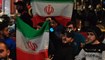 الجمهور الإيراني في بيروت يتابع مباراة في كأس العالم (حسام شبارو).