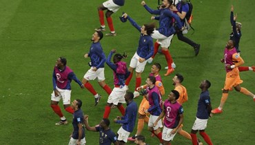المنتخب الفرنسي في مونديال قطر (أ ف ب).