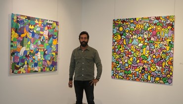 "رموز الطبيعة" لوحات لإيهاب أحمد في غاليري مارك هاشم: معرض عن جماليات لعالَم لا يُرى بالعين المجرّدة