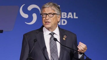 غيتس متكلما خلال مؤتمر التجديد السابع لموارد الصندوق العالمي في نيويورك (21 أيلول 2022، أ ب).