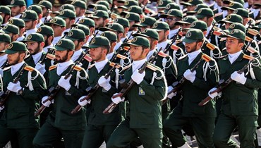 الحرس الثوري الإيراني (أ ف ب).