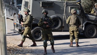 عناصر من الجيش الإسرائيلي (أ ف ب).