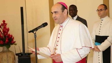 السفير البابوي المونسنيور باولو بورجيا.