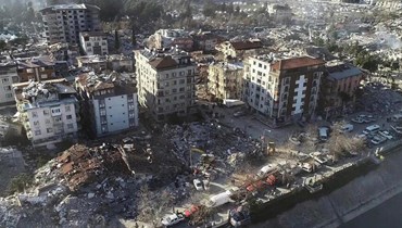 زلزال تركيا.