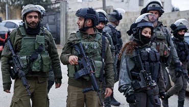 القوات الإسرائيلية (أ ف ب).