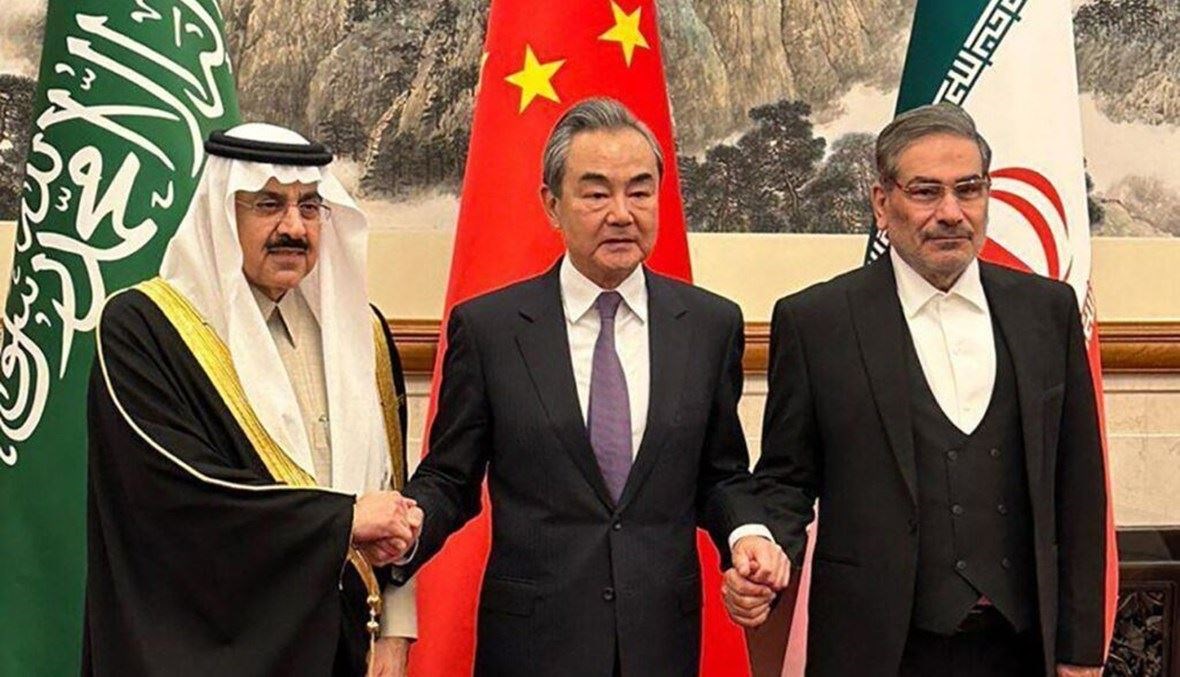 من صور الاتفاق السعودي الإيراني برعاية الصين.