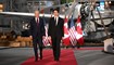 الرئيسان الأميركي جو بايدن والكندي جاستن ترودو في أوتاوا (أ ف ب).
