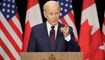 الرئيس الأميركي جو بايدن يتحدّث من كندا عن أنّ بلاده ستردّ "بقوّة" لحماية جنودها لكنّه يضيف أنّه لا يريد المواجهة مع إيران (أ ب)