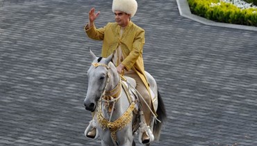 رئيس تركمانستان قربان قولي بردي محمدوف.