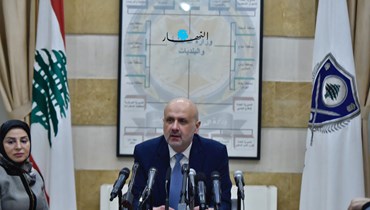 وزير الداخلية والبلديات بسام مولوي (حسام شبارو).