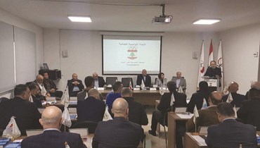 اللجنة التنفيذية للجنة الاولمبية اللبنانية.
