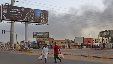 اشتباكات في السودان (أ ف ب).