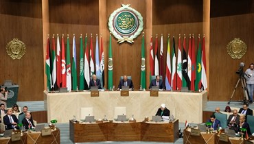 جلسة لمجلس جامعة الدول العربية (موقع الجامعة). 