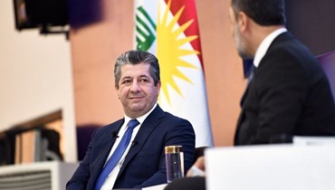 رئيس حكومة إقليم كردستان مسرور بارزاني (موقع حكومة كردستان العراق). 