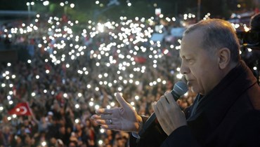 الرئيس التركي رجب طيب إردوغان (أ ف ب). 