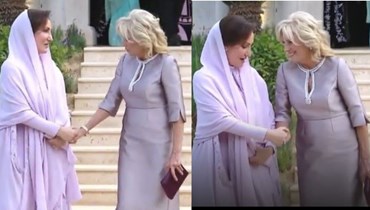 والدة رجوة الحسين تتألّق بفستان فائق البساطة والأناقة من توقيع جورج حبيقة (صور وفيديو)