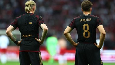 لاعبو ألمانيا. (أ ف ب)