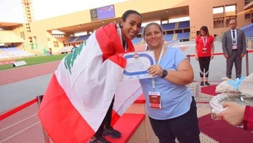 خمس ميداليات لبنانية في ألعاب قوى مراكش.