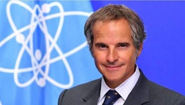 مدير الوكالة الدولية للطاقة الذرية رافائيل غروسي (أ ف ب).