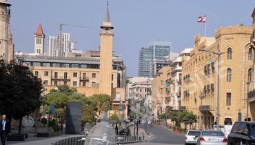 وسط بيروت. (النهار)