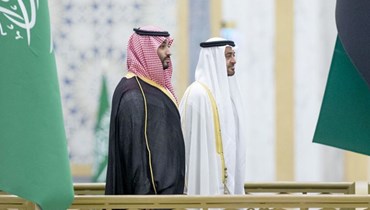ولي العهد السعودي الأمير محمد بن سلمان ورئيس دولة الإمارات العربية المتحدة الشيخ محمد بن زايد.