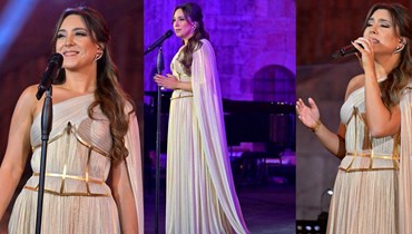 ميسا قرعة تشعّ إشراقًا في إطلالتين لبنانيتين على مسرح بيت الدين (صور وفيديو)