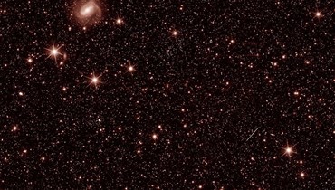 الصورة التجريبية الاولى لتلسكوب إقليدس. (أ ف ب)