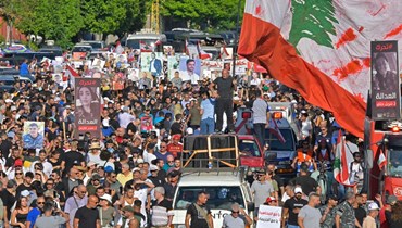 مسيرة ضحايا انفجار 4 آب. (نبيل اسماعيل)