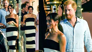 رغم شائعات الانفصال... ميغان ماركل تظهر مع الأمير هاري بفستان مثير احتفاء بمولدها (صور وقيديو)