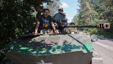 القوات الأوكرانية (أ ف ب).