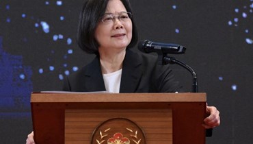 رئيسة تايوان (أ ف ب).