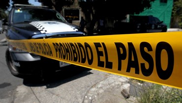 lمسرح جريمة في المكسيك (تعبيريّة). 